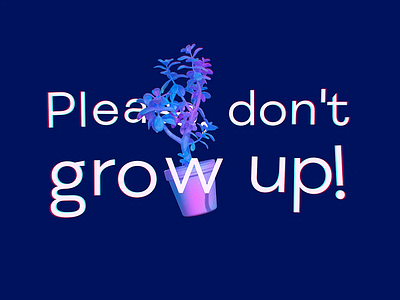 Week 10 – Please, don't grow up! animation c4d cinema4d mograph motiongraphics