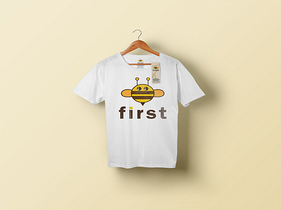 Be first/ t shirt design