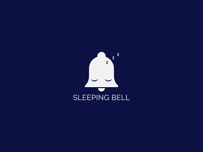 Sleeping bell bell belldream belllogo branding dream graphic design illustration logo logo and branding logodesign minimal modern modernlogo sleepinglogo sleeplogo