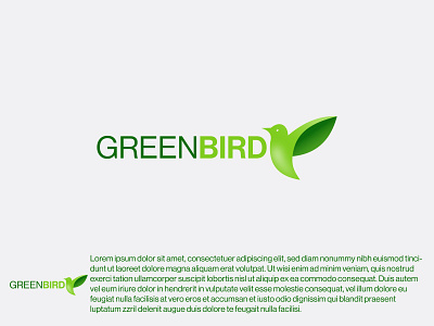 Greenbird bird birdlogo birds branding graphic design green greenbird greenlogo illustration logo logo and branding logodesign logos minimal monogramlogo typography