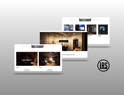 Web & Mobile Design for Lokey Recording Studios logodesign mobiledesign web webdesign