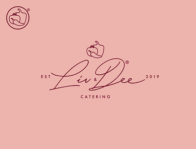 Logo & Icons for Liv & Dee Catering brand design brand identity branding logo logodesign logotype marketing