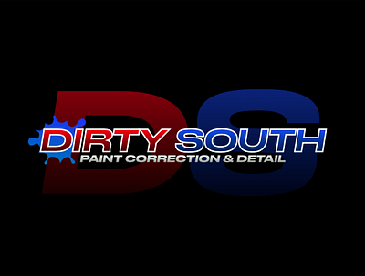 Logo Types for DS Paint Correction & Detail brand design brand identity branding logo logodesign logotype marketing