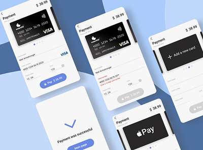 Credit card checkout page banking checkoutpage creditcard daily ui dailyui design registration form ui ux ui design web