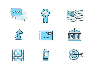 Political Potential Icon Set - Work In Progress