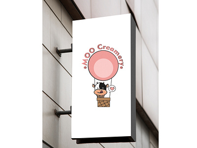 Moo Creamery Signage Design!