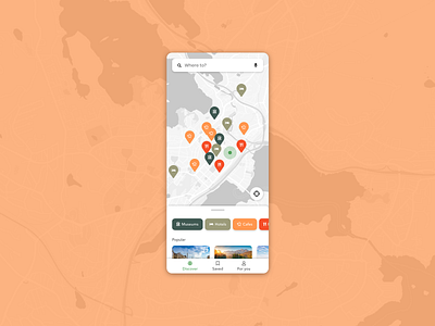 Map 029 adobexd app dailyui dailyui029 design location map mobile ui ux