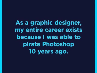 The truth ! career graphic designer photoshop