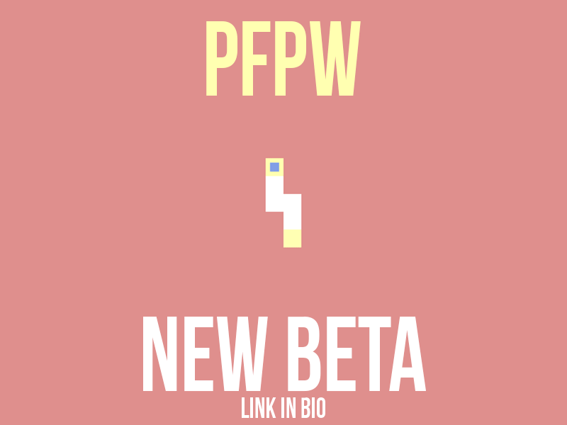 [WIP] PFPW - New Beta Available