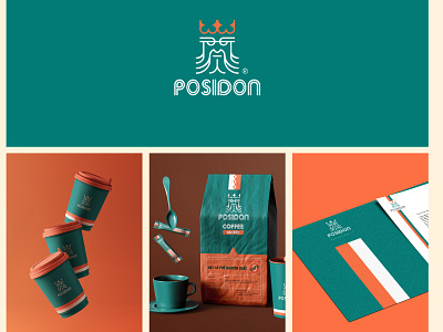 POSIDON- Branding badiing branding design graphic graphic design idea illustration logo logo design