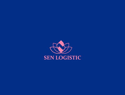 Sen logistic badiing branding design graphic graphic design idea logo logo design