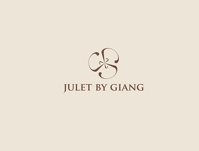 JULET BY GIANG badiing branding design graphic graphic design idea logo logo design