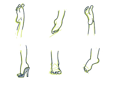 Feet sketches