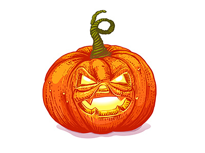 Halloween Pumpkin Cartoon