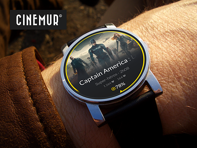 Cinémur - Android Wear + feelings android cinemur google moto 360 motorola smartwatch watch wear
