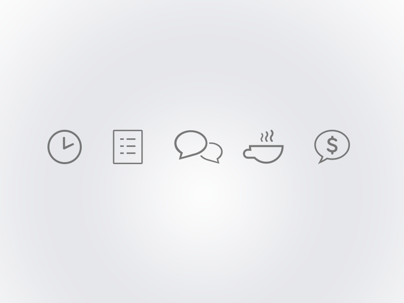 free vector flat icons minimal black