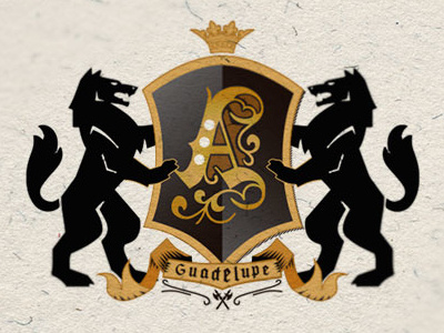 Guadelupe family coat of arms blason brasão coat of arms crest draw escudo de armas family crest freelancer heraldic heraldry illustration seal