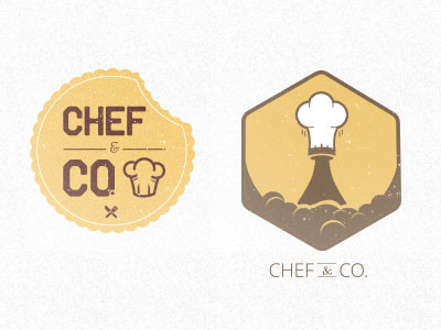 Chef & Co. trials chef cook cuisine food kitchen logo recipe restaurant