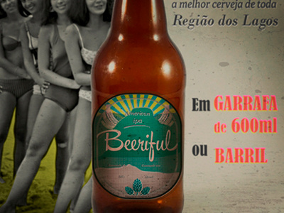 Fantasy poster for the craftbeer BEERIFUL