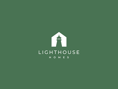 lighthouse homes logo design