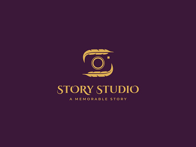 Story Studio Logo 99designs camera design film flash focus lens logo luxury photo photography picture studio writer