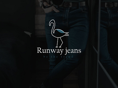 Flamingo Jeans Fashion Logo branding cloth logo design design fashion logo flamingo logo graphic design graphic king99 graphic king99 icon logodesign luxury fashion logo luxury logo design minimalist jeans logo minimalist logo design