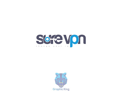 Super Vpn Business logo design