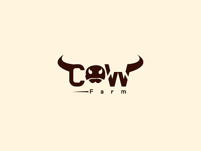 Cow Logo Design branding design graphic design graphic king99 logo logo design logodesign professional logo design