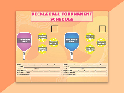 Event Schedule Design