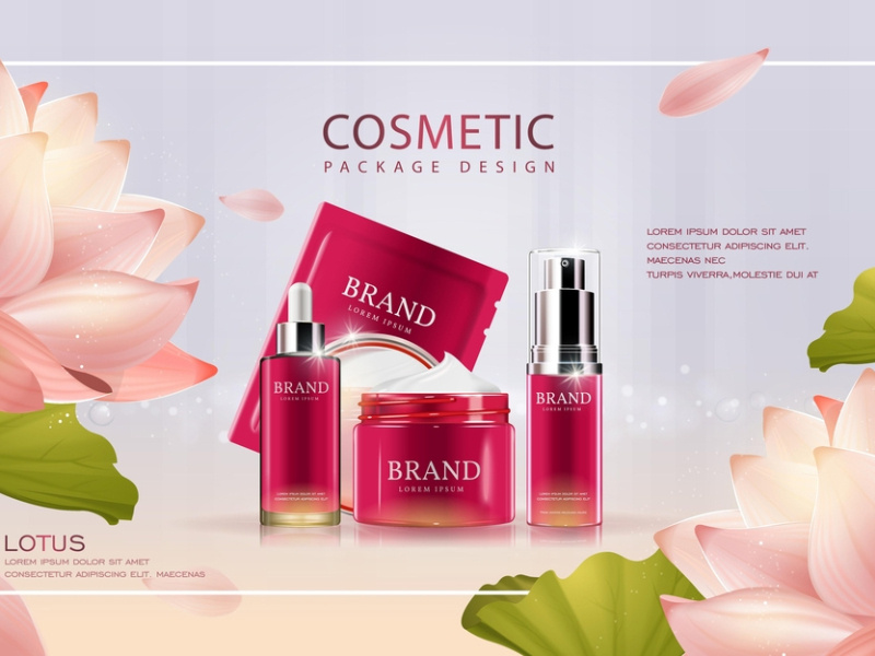 Cosmetic Ads Design by Luxury Planner on Dribbble