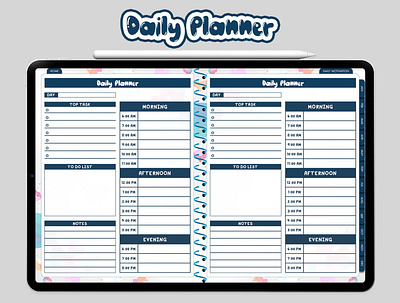 Daily Digital Planner daily digital planner design digital digital planner planner