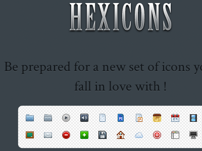 Hexicons waiting page