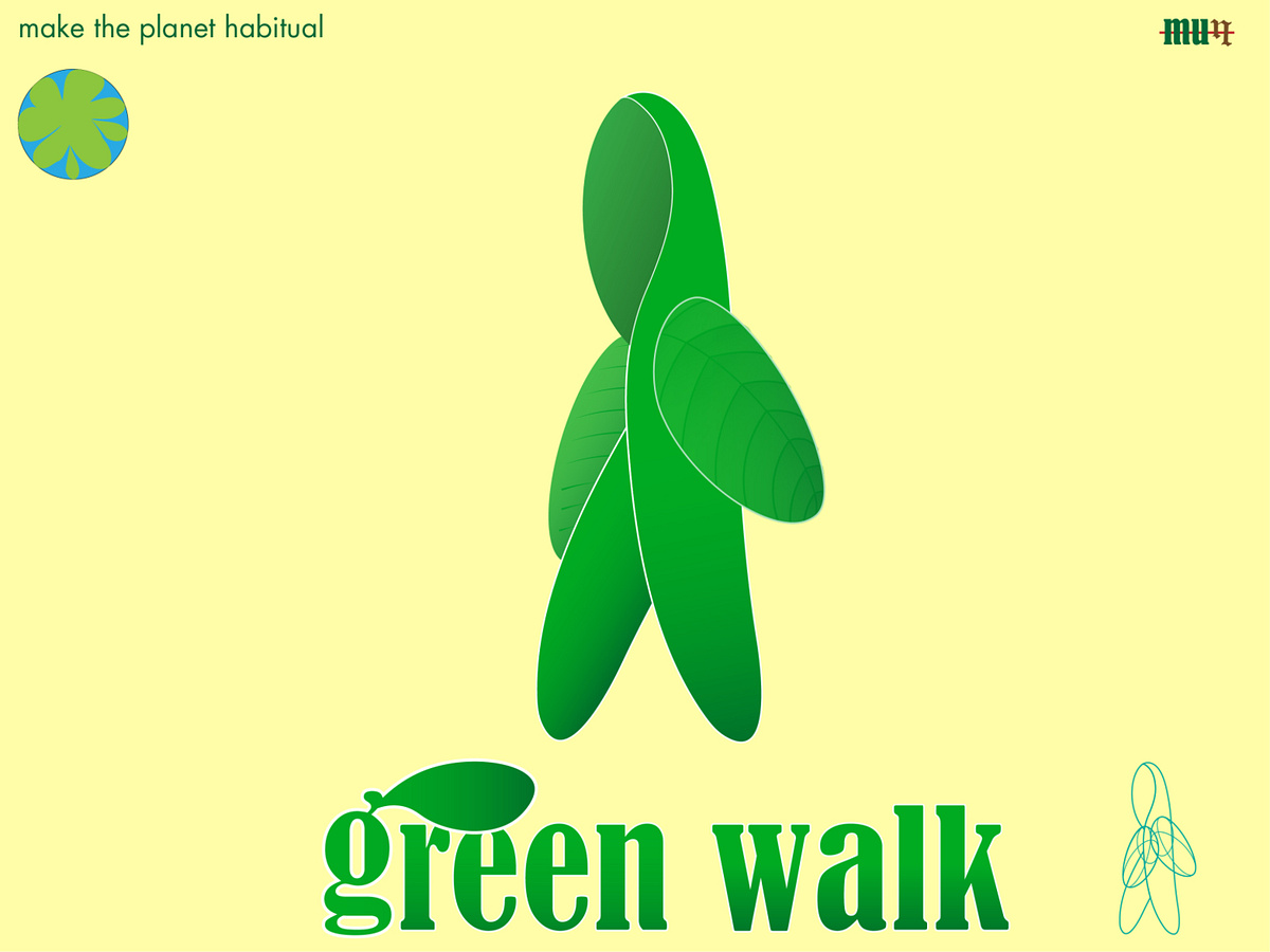 green walk by Boom Arek on Dribbble