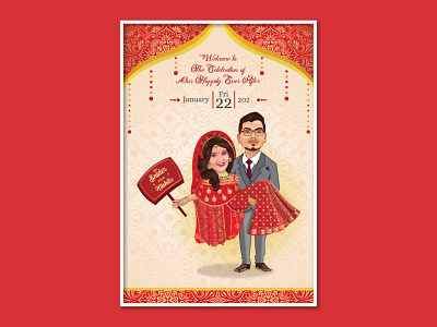 Wedding Illustration Design