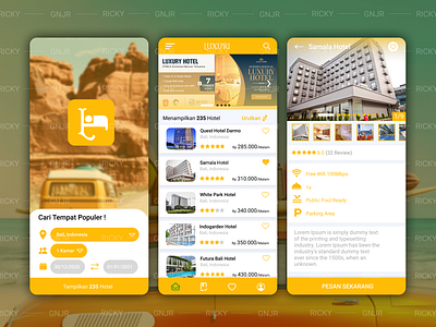 Luxury Hotel UI