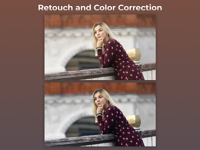 Retouch and Color Correction