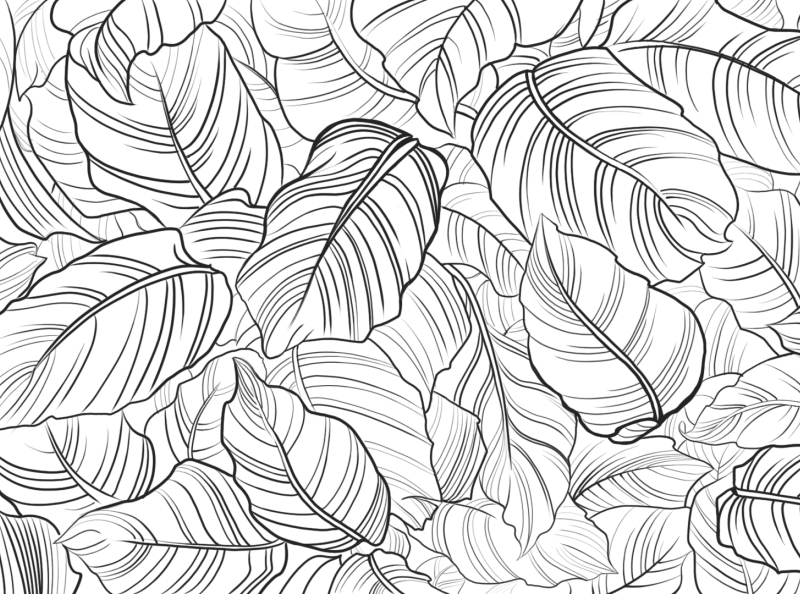 Tropical Pattern by Alina Krez on Dribbble