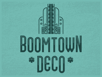 Boomtown Deco (Free Font)
