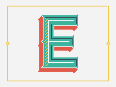 'E'