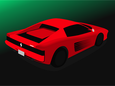 ferrari ferrari illustration