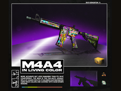 M4A4 Artwork