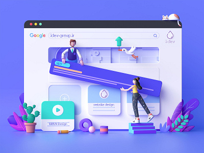 google branding idev website