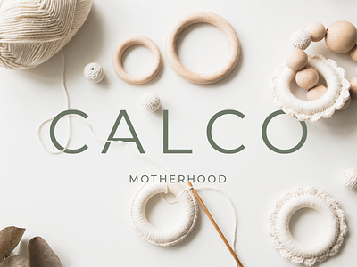 Calco Logo babies baby baby clothes baby products baby shower brand design brand identity branding branding and identity delicate logo mom motherhood product
