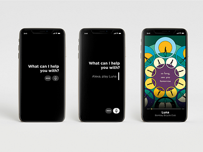 Virtual Assistant App adobexd animation animations interaction design mobileapp uidesign uidesigner uidesigns ux webdesign