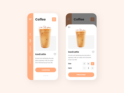 Coffee Delivery App adobexd branding coffeeapp coffeeshop deliveryapp mobileapp uidesign uidesigner