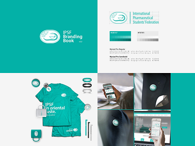 IPSF Branding Book branding design identity logo