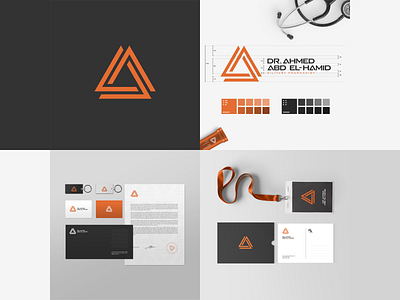 Ahmed Abd El-Hamid -- Identity branding design identity logo