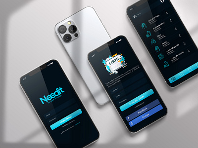 NEEDIT app design illustrator photoshop skecth ui ux vector