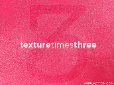 TextureTimesThree gotham pink retro texture three wefunction