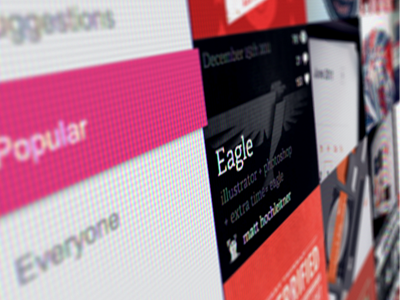 Dribbble Realignment adelle dribbble gray pink redesign simplebits